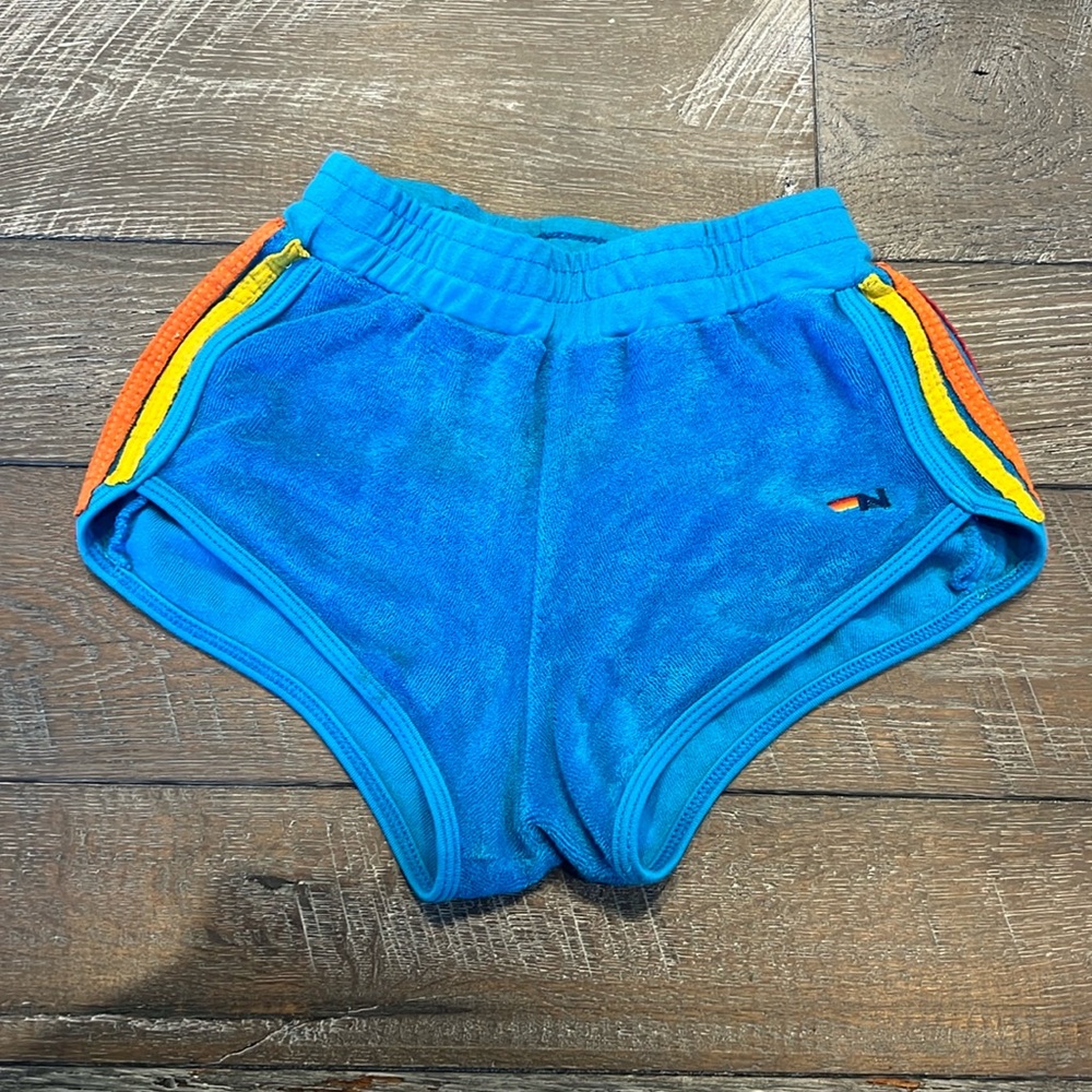 Aviator Nation terry cloth shorts